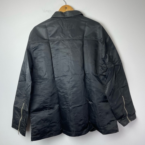 Vintage Levi’s Silver Tab 100% Nylon  Windbreaker Jacket size L - Picture 2 of 5